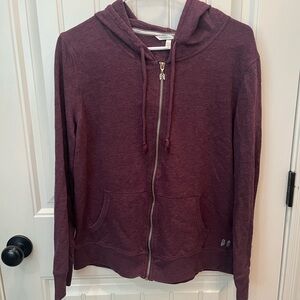 Victoria's Secret Purple Zip-Up Hoodie